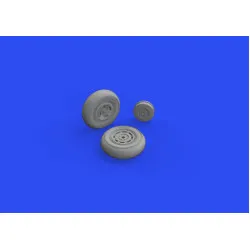 Eduard 648636 1/48 Tempest Mk.II wheels Brassin for Aircraft
