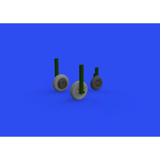 Eduard 648673 1/48 Sabre F.4 wheels Brassin for Aircraft