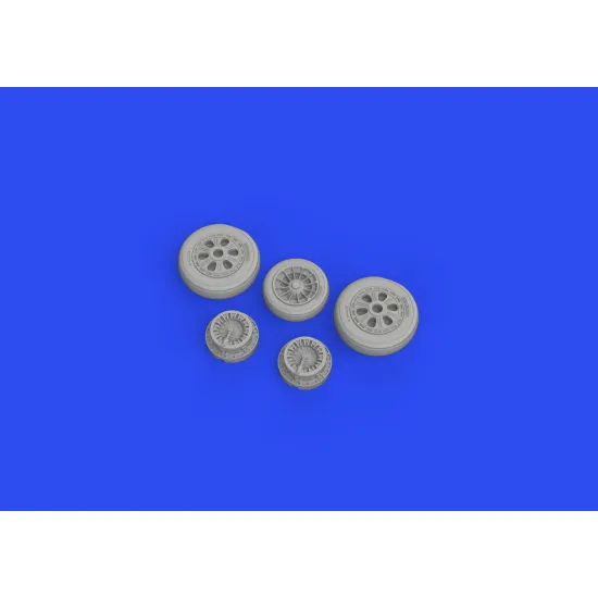 Eduard 648673 1/48 Sabre F.4 wheels Brassin for Aircraft