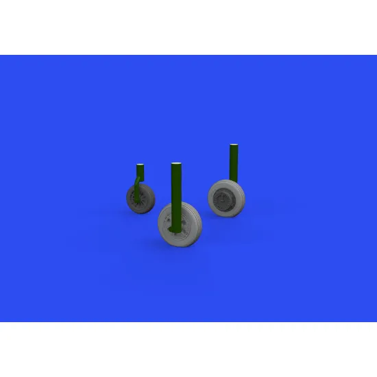 Eduard 648673 1/48 Sabre F.4 wheels Brassin for Aircraft