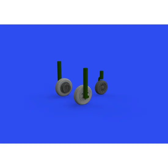 Eduard 648673 1/48 Sabre F.4 wheels Brassin for Aircraft