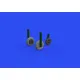 Eduard 648673 1/48 Sabre F.4 wheels Brassin for Aircraft
