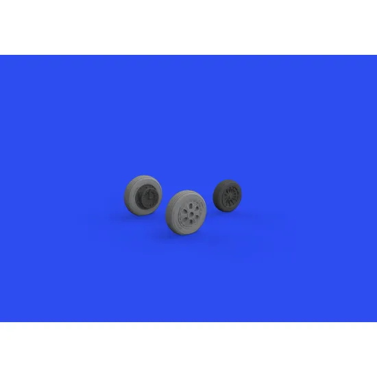 Eduard 648673 1/48 Sabre F.4 wheels Brassin for Aircraft