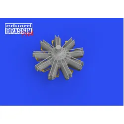 Eduard 648676 1/48 Sopwith Camel Clerget engine PRINT Brassin for Aircraft
