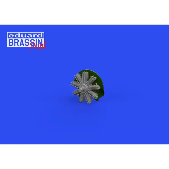 Eduard 648676 1/48 Sopwith Camel Clerget engine PRINT Brassin for Aircraft