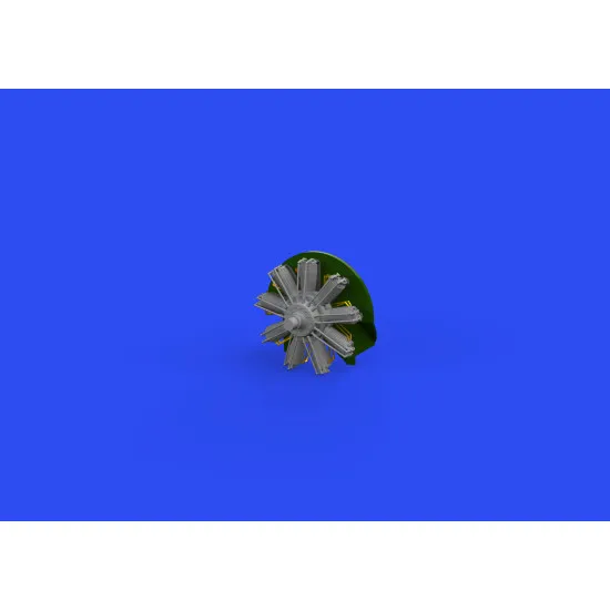 Eduard 648676 1/48 Sopwith Camel Clerget engine PRINT Brassin for Aircraft