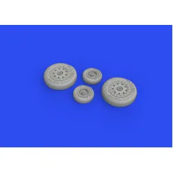 Eduard 648682 1/48 F-4B wheels Brassin for Aircraft