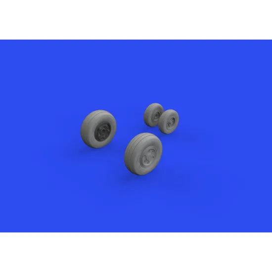 Eduard 648701 1/48 F/A-18E wheels Brassin for Aircraft