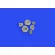 Eduard 648701 1/48 F/A-18E wheels Brassin for Aircraft