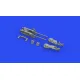Eduard 648712 1/48 SBD-5 twin machine gun Brassin for Aircraft