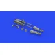 Eduard 648712 1/48 SBD-5 twin machine gun Brassin for Aircraft