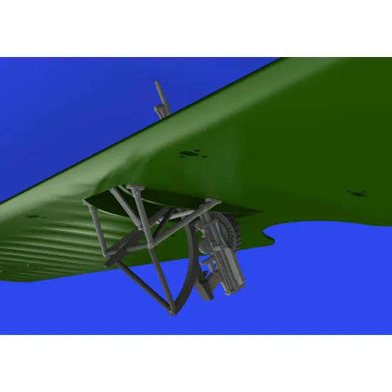 Eduard 648725 1/48 Sopwith Camel 2F.1 Lewis gun PRINT Brassin for Aircraft