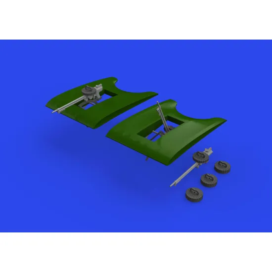Eduard 648725 1/48 Sopwith Camel 2F.1 Lewis gun PRINT Brassin for Aircraft