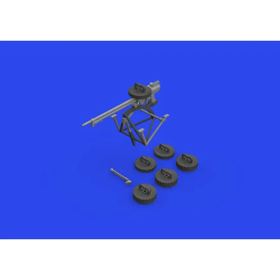 Eduard 648725 1/48 Sopwith Camel 2F.1 Lewis gun PRINT Brassin for Aircraft