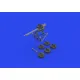 Eduard 648725 1/48 Sopwith Camel 2F.1 Lewis gun PRINT Brassin for Aircraft