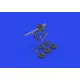 Eduard 648725 1/48 Sopwith Camel 2F.1 Lewis gun PRINT Brassin for Aircraft