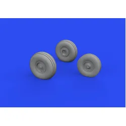 Eduard 648735 1/48 OV-10 wheels Brassin for Aircraft