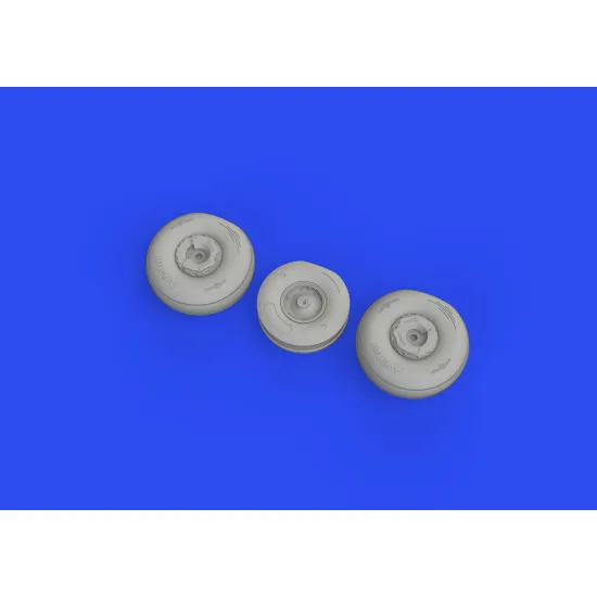 Eduard 648735 1/48 OV-10 wheels Brassin for Aircraft
