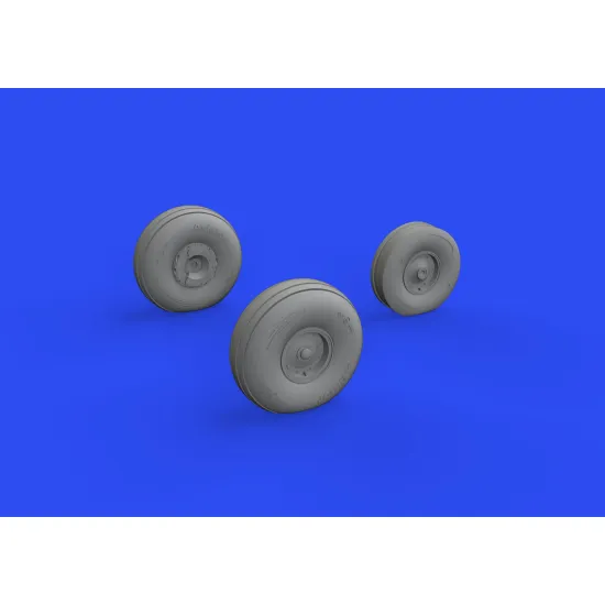 Eduard 648735 1/48 OV-10 wheels Brassin for Aircraft