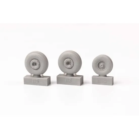 Eduard 648735 1/48 OV-10 wheels Brassin for Aircraft