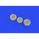Eduard 648735 1/48 OV-10 wheels Brassin for Aircraft