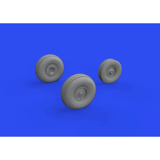 Eduard 648735 1/48 OV-10 wheels Brassin for Aircraft