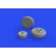 Eduard 648741 1/48 Vampire F.3 wheels Brassin for Aircraft