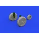 Eduard 648743 1/48 F-15A/B wheels Brassin for Aircraft