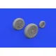 Eduard 648743 1/48 F-15A/B wheels Brassin for Aircraft