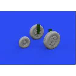 Eduard 648744 1/48 F-15C/D/J/N wheels Brassin for Aircraft