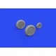 Eduard 648744 1/48 F-15C/D/J/N wheels Brassin for Aircraft