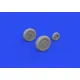 Eduard 648744 1/48 F-15C/D/J/N wheels Brassin for Aircraft
