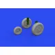 Eduard 648744 1/48 F-15C/D/J/N wheels Brassin for Aircraft