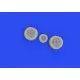 Eduard 648744 1/48 F-15C/D/J/N wheels Brassin for Aircraft