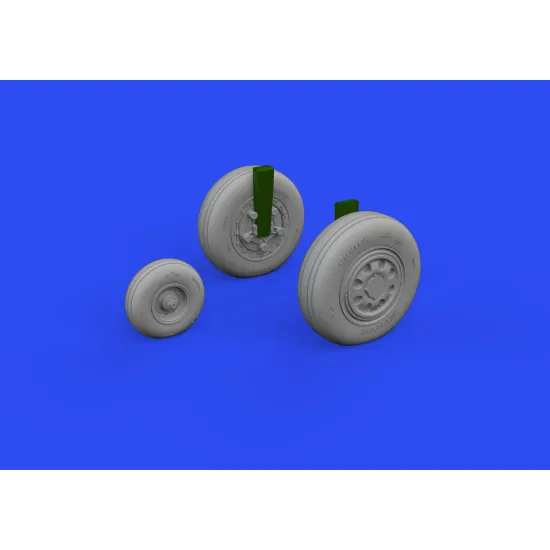Eduard 648745 1/48 F-15E/I/K wheels Brassin for Aircraft