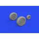 Eduard 648745 1/48 F-15E/I/K wheels Brassin for Aircraft