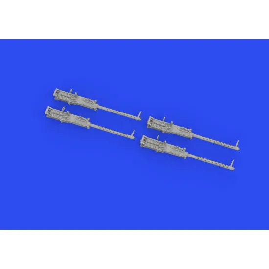 Eduard 648751 1/48 M2 Browning w/ handles for aircraft PRINT Brassin for Aircraft