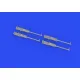 Eduard 648751 1/48 M2 Browning w/ handles for aircraft PRINT Brassin for Aircraft