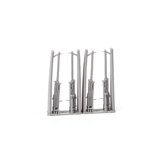 Eduard 648751 1/48 M2 Browning w/ handles for aircraft PRINT Brassin for Aircraft
