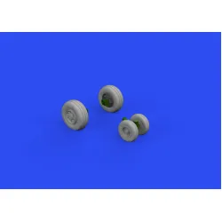 Eduard 648774 1/48 EA-18G wheels Brassin for Aircraft