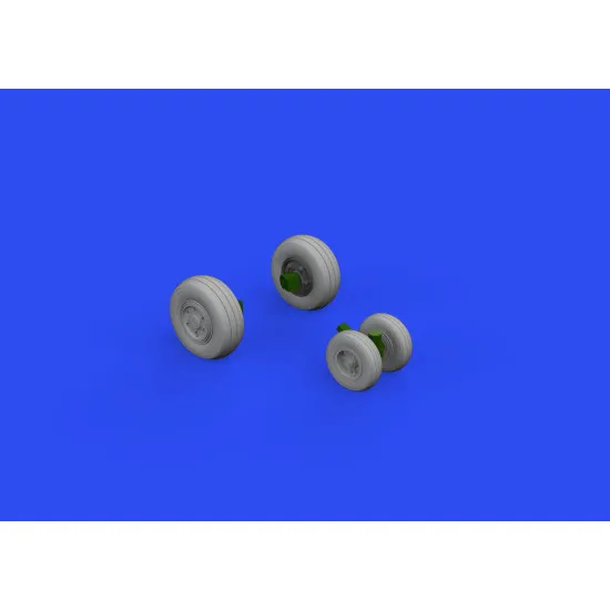 Eduard 648774 1/48 EA-18G wheels Brassin for Aircraft