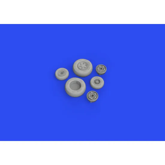 Eduard 648774 1/48 EA-18G wheels Brassin for Aircraft
