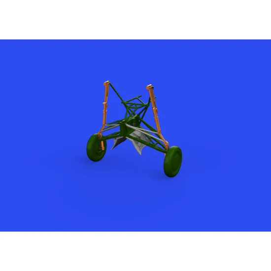 Eduard 648779 1/48 F4F undercarriage legs BRONZE Brassin for Aircraft