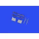 Eduard 648779 1/48 F4F undercarriage legs BRONZE Brassin for Aircraft