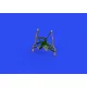 Eduard 648779 1/48 F4F undercarriage legs BRONZE Brassin for Aircraft