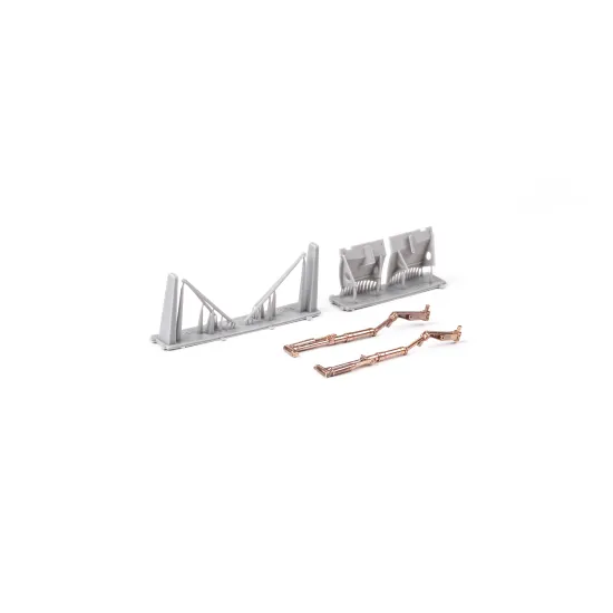 Eduard 648779 1/48 F4F undercarriage legs BRONZE Brassin for Aircraft