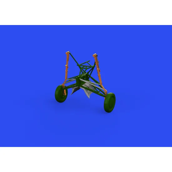 Eduard 648779 1/48 F4F undercarriage legs BRONZE Brassin for Aircraft