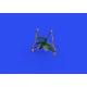 Eduard 648779 1/48 F4F undercarriage legs BRONZE Brassin for Aircraft