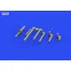 Eduard 648789 1/48 P-38J gun barrels PRINT Brassin for Aircraft
