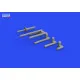 Eduard 648789 1/48 P-38J gun barrels PRINT Brassin for Aircraft